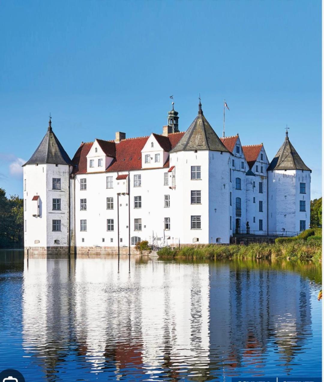 Ferienwohnung Am Schlosspark Glücksburg المظهر الخارجي الصورة