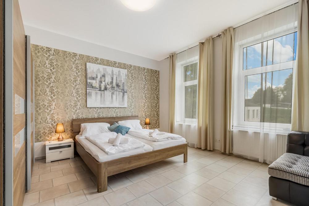 Ferienwohnung Am Schlosspark Glücksburg المظهر الخارجي الصورة
