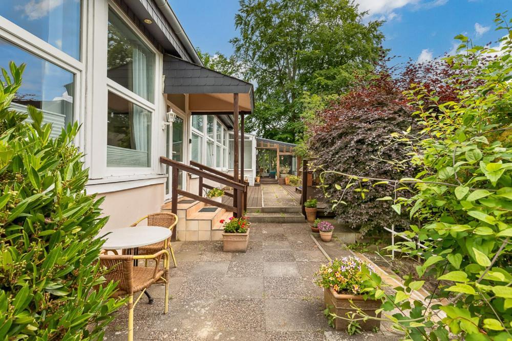Ferienwohnung Am Schlosspark Glücksburg المظهر الخارجي الصورة