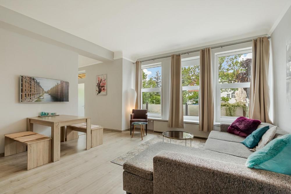 Ferienwohnung Am Schlosspark Glücksburg المظهر الخارجي الصورة