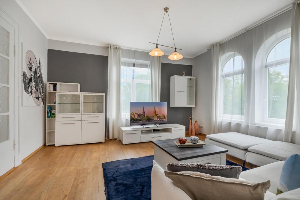 Ferienwohnung Am Schlosspark Glücksburg المظهر الخارجي الصورة